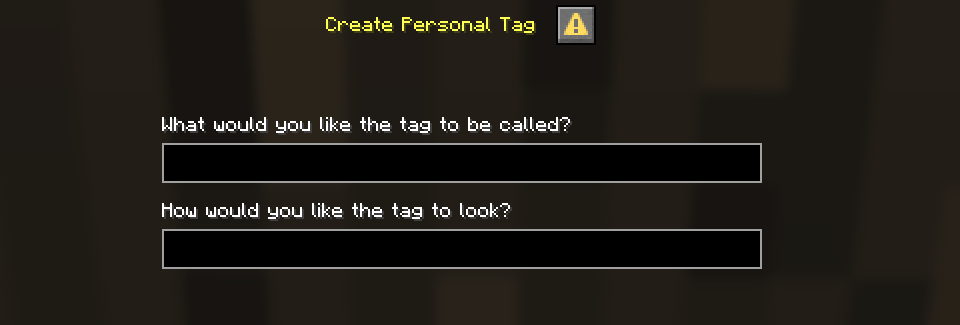 SupremeTags personal tag dialog preview