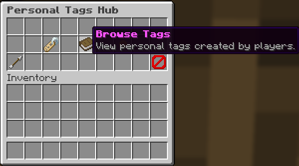 SupremeTags personal tags menu preview
